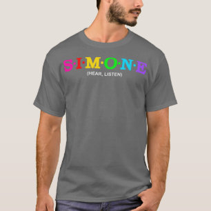 Camiseta Simone Hear Escuchar 2