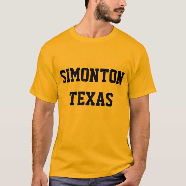 CAMISETA SIMONTON, TEXAS (Anverso)
