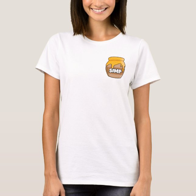 Camiseta Simp para mujeres (Anverso)