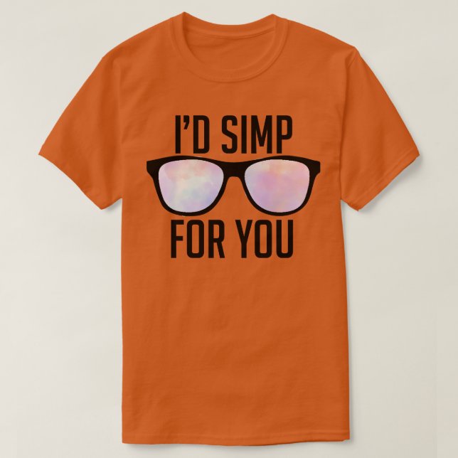 Camiseta Simp Por Ti (Diseño del anverso)