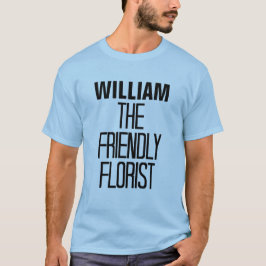 Camiseta Simpática florista