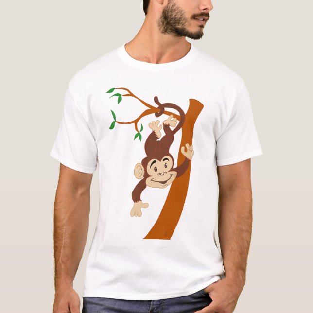 Camiseta Simpático mono (Anverso)
