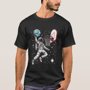 Camiseta Simpatizante espacial astronauta de baloncesto Sla