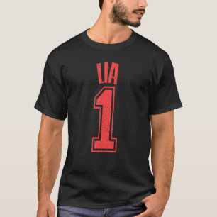 Camiseta Simpatizante Lia Número 1 Mayor Ventilador
