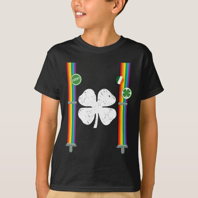 Camiseta Simpatizantes del Día de San Patricio Clover Boys  (Anverso)