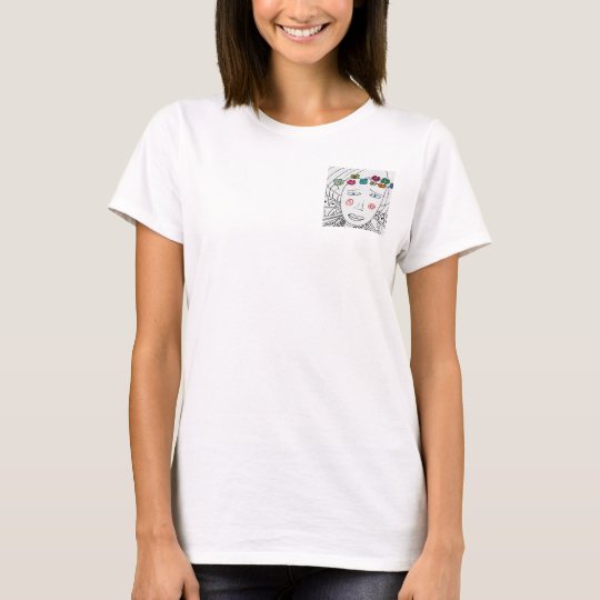 Camiseta simple a combinar con todo