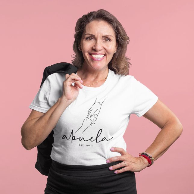Camiseta Simple Abuela Establecida (Subido por el creador)