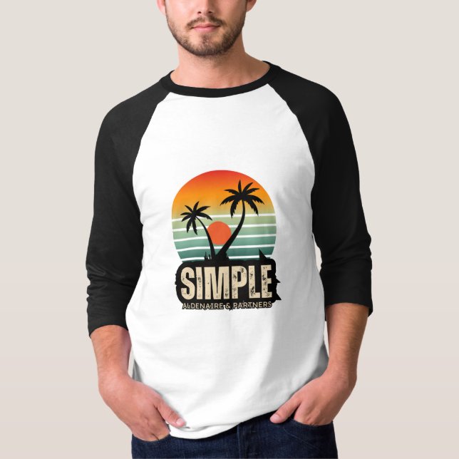 Camiseta Simple Aldenaire & Partners (Anverso)