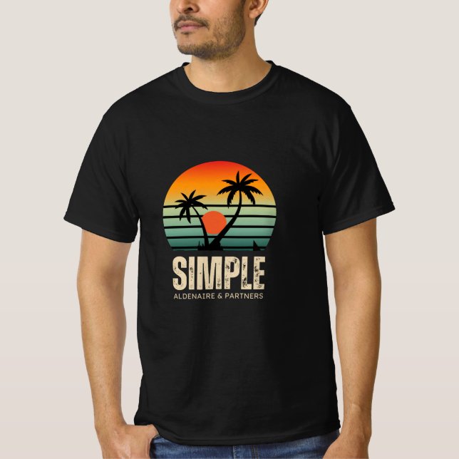 Camiseta Simple Aldenaire y socios (Anverso)