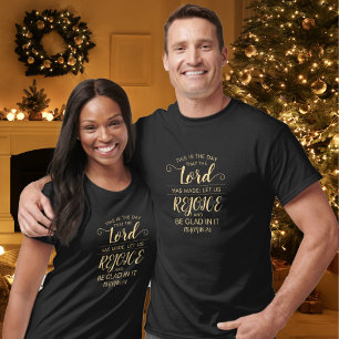 Camiseta Simple Biblia Rusa de Oro Verse Cristiana