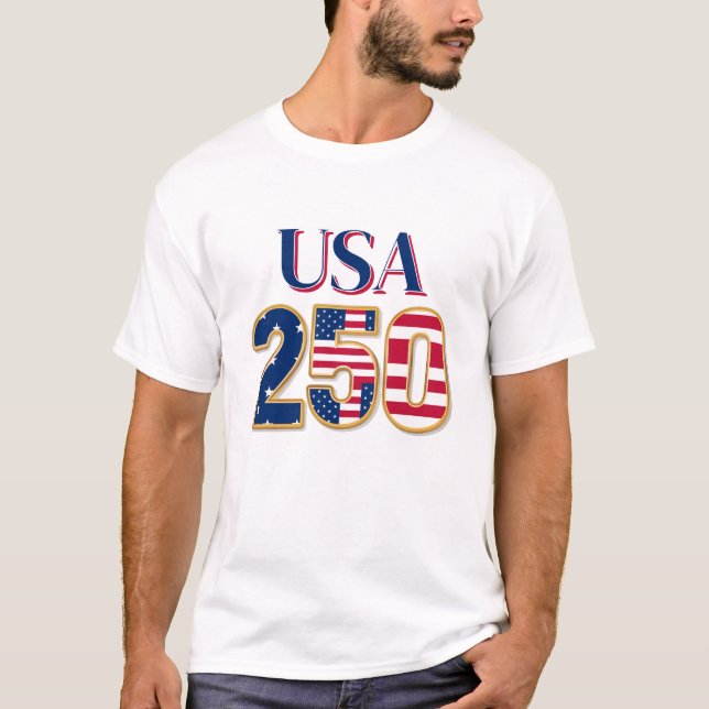 Camiseta Simple cumpleaños 250 de América (Anverso)