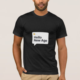 Camiseta Simple de Cumpleaños Nueva Era Minimalist
