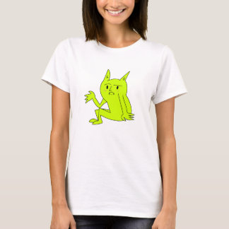 Camiseta Simple de Mujer Goblin Sentada