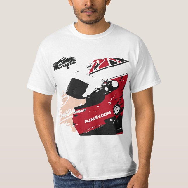 Camiseta simple de Plowey- (Anverso)