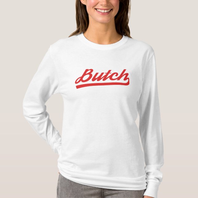 Camiseta SImple estilo retro Butch (Anverso)