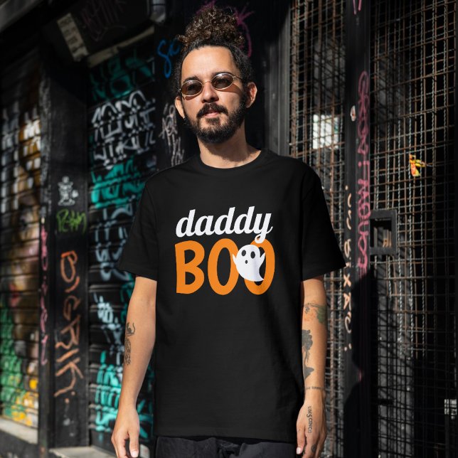 Camiseta Simple Halloween Daddy Boo Spooky Ghost (Subido por el creador)