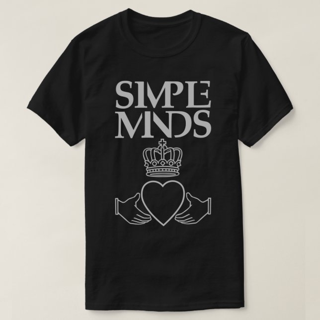 Camiseta Simple Minds 40 Tour Classic T-Shirt (Diseño del anverso)