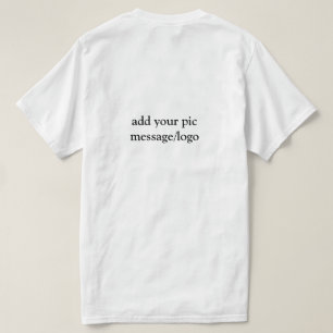 Camiseta simple mínimo añadir su nombre MONOGRAM GROOMSMEN