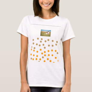 Camiseta simple mínimo añadir tu navidad de fotos de texto 