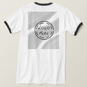 Camiseta simple mínimo añadir tu navidad de fotos de texto