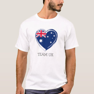 Camiseta Simple Moderno Inglaterra Ventilador Reino Unido B