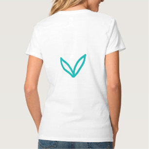 Camiseta simple personalizado rosa morado brillo añade tu n