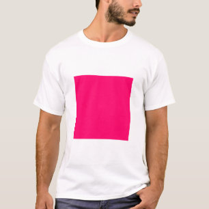 Camiseta Simple Square - Neon Red
