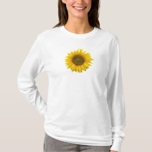 Camiseta Simple Sunflower Cute Floral Country