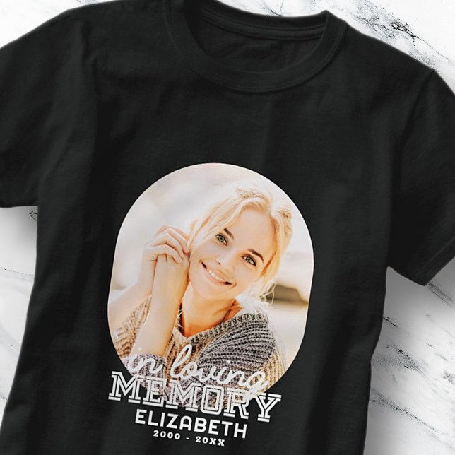 Camiseta Simple tipografía moderna foto Personalizado en me (Subido por el creador)