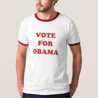 Camiseta Simple-Voto para Obama