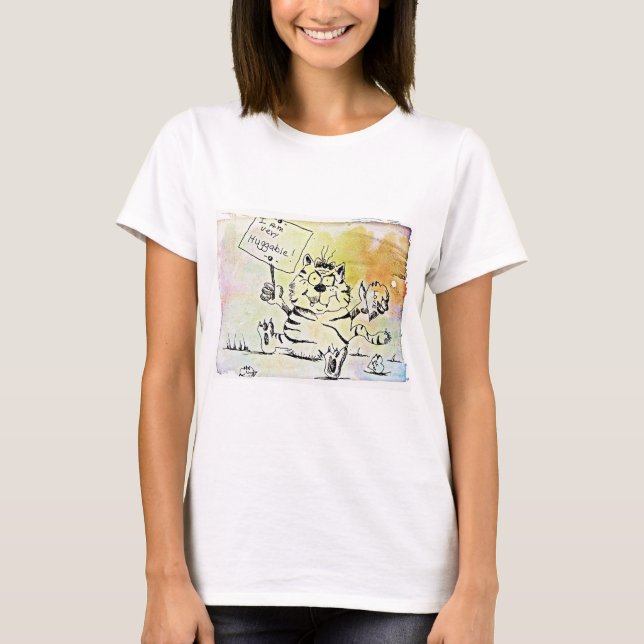 Camiseta Simplemente demasiado adorable (Anverso)