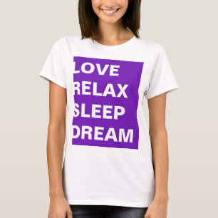 Camiseta Simplemente diseñar rectángulo Púrpura FILOSOFÍA D