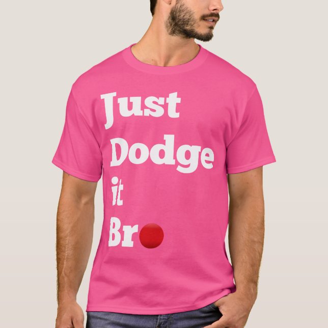 Camiseta Simplemente esquívalo hermano divertido dicho de d (Anverso)