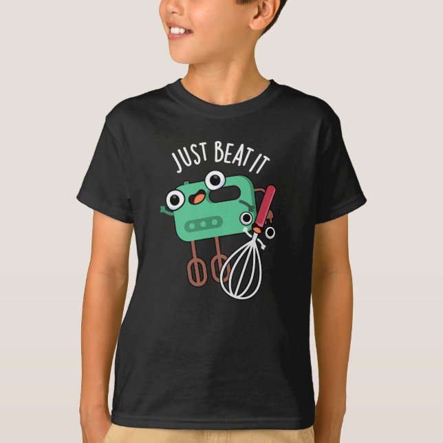 Camiseta Simplemente golpéalo divertido castigo de hornear  (Anverso)