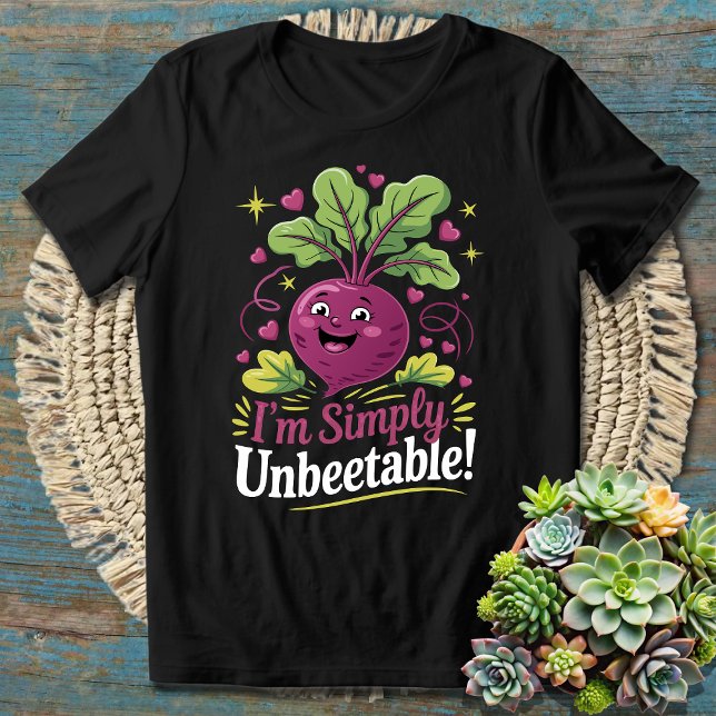 Camiseta Simplemente Increíble Chiste de Remolacha para Ama (Subido por el creador)