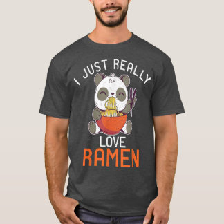 Camiseta Simplemente Me Encanta La Comida Japonesa Ramen Am