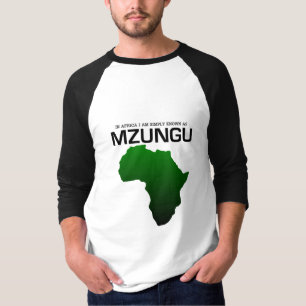 Camiseta simplemente mzungu