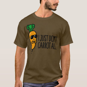 Camiseta Simplemente no zanahoria a todos los humorísticos 