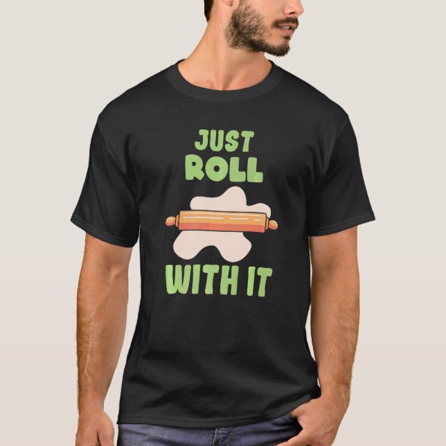 Camiseta Simplemente Pase Con La Pastelería De Panadería (Anverso)