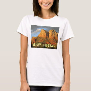 Camiseta Simplemente siendo puro y verdad