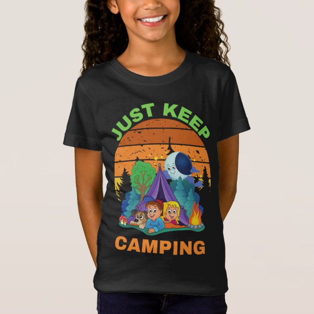 CAMISETA SIMPLEMENTE SIGAN CAMPANDO (Anverso)