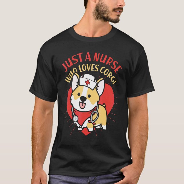 Camiseta Simplemente una enfermera que ama a mamá y papá pe (Anverso)