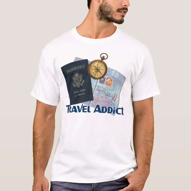 Camiseta Simplemente viaje (Anverso)