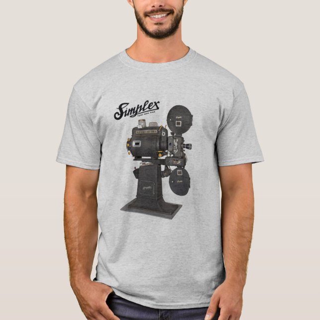 Camiseta 'Simplex' del proyector de 35 mm (Anverso)