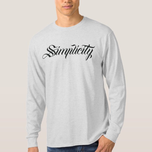 Camiseta Simplicidad (Anverso)