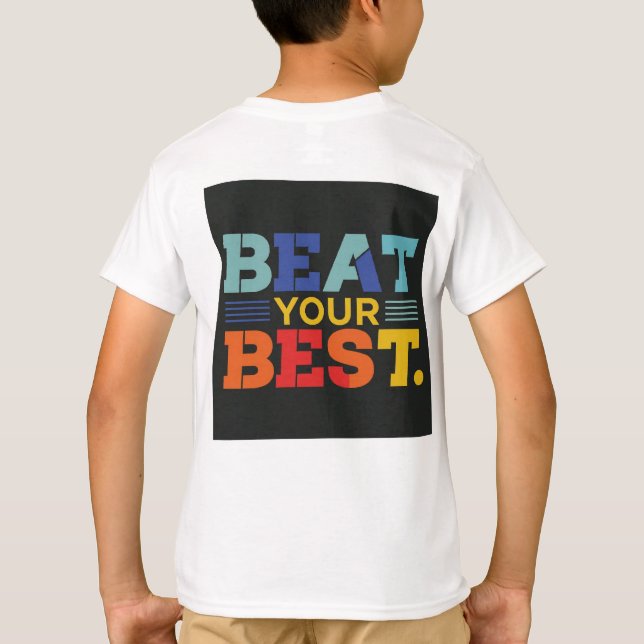 Camiseta Simplicidad clásica (Reverso)