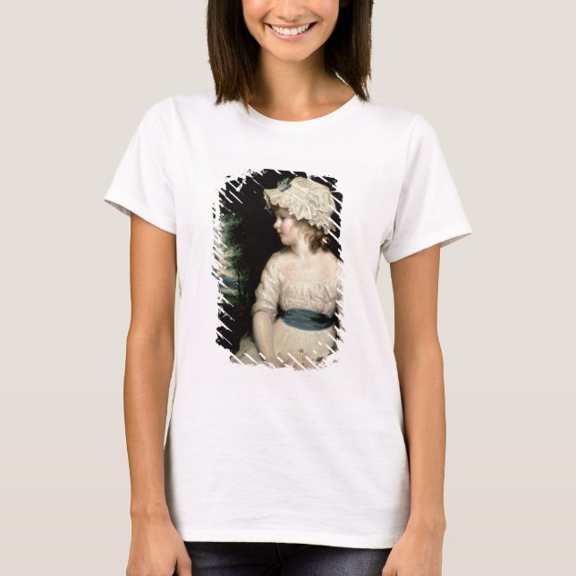 Camiseta Simplicidad - Retrato de Miss Theophilia Ghatkin (Anverso)