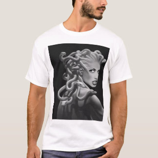 Camiseta simplificada medusa