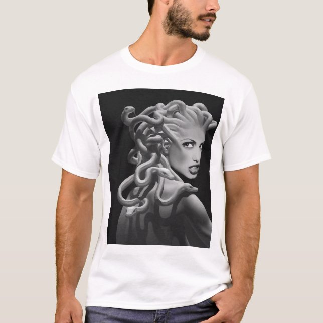 Camiseta simplificada medusa (Anverso)