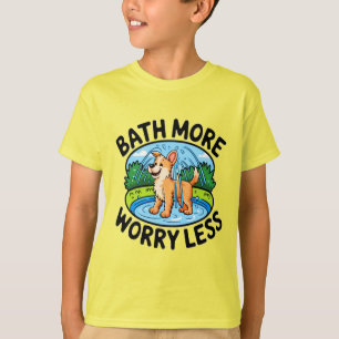 Camiseta Simplificar el baño de los Mascotas con baño más p